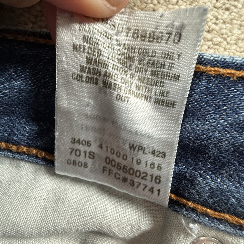 Levi's 550‎ Men's 36x34 Relaxed Fit Jeans Blue - Picture 8 of 11